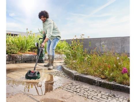 Lavapavimenti da esterni per idropulitrice