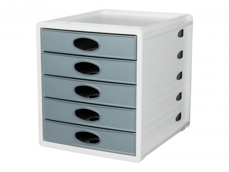 Box per ufficio con 5 cassetti