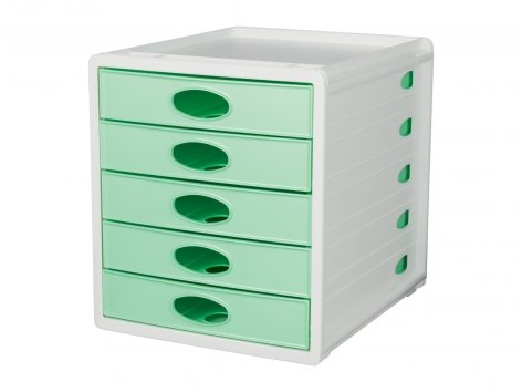 Box per ufficio con 5 cassetti