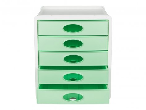Box per ufficio con 5 cassetti