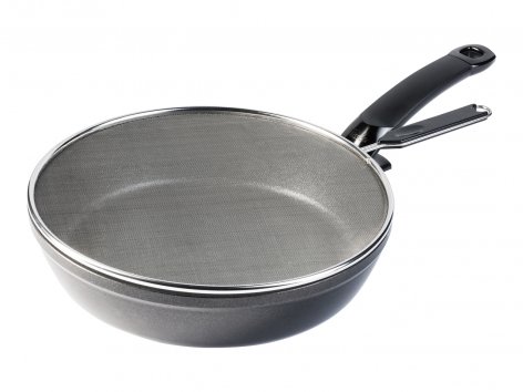 Inserto per cottura  a vapore o 2 paraspruzzi in acciaio