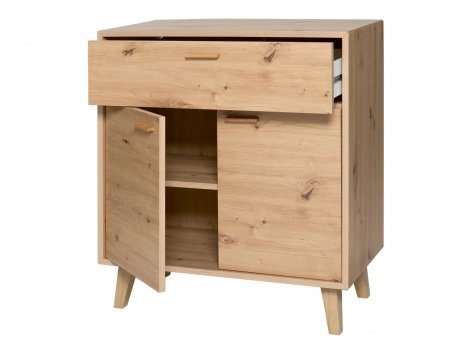 Mobiletto con 2 ante e 1 cassetto