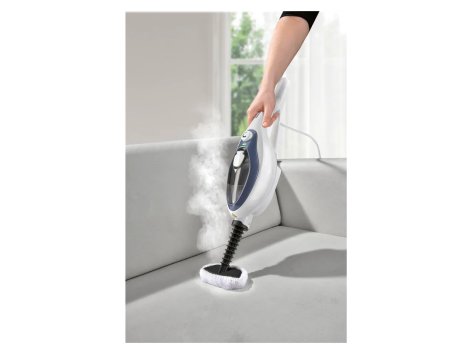 Scopa a vapore e pulitore manuale 2 in 1