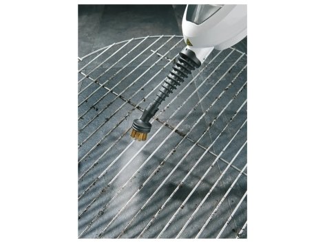 Scopa a vapore e pulitore manuale 2 in 1