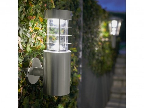 Lampada LED ad energia solare con rilevatore di movimento