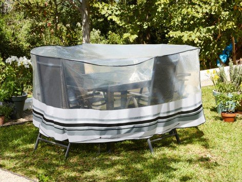 Telo protettivo per tavolo o lettino da giardino