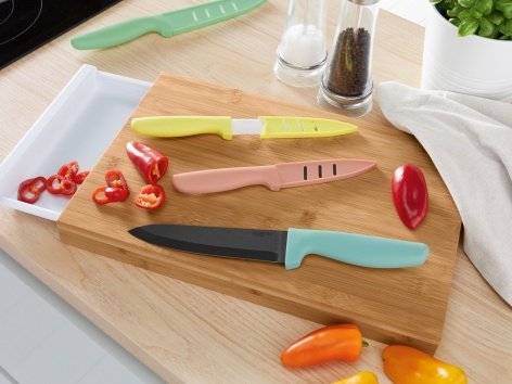 Coltello con lama in ceramica