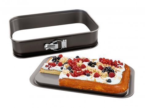 Tortiera rettangolare con cerniera