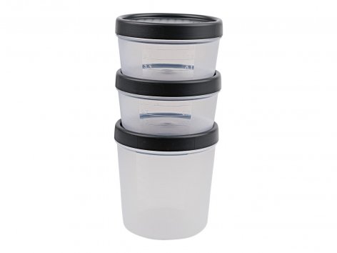 Contenitori salvafreschezza, 3 pezzi