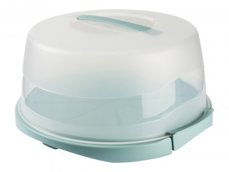 Portatorta rotondo o rettangolare con coperchio