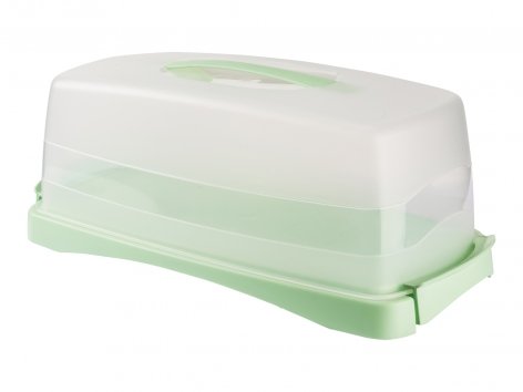 Portatorta rotondo o rettangolare con coperchio