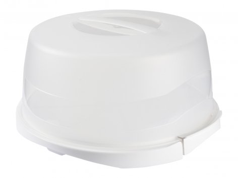 Portatorta rotondo o rettangolare con coperchio