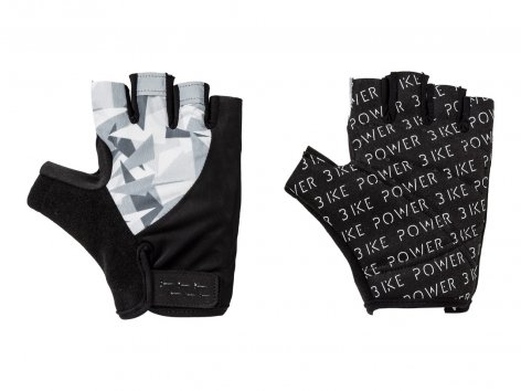 Prime Guanti Senza Dita Da Uomo Per Ciclismo E Mountain Bike – Modello 603, Taglia Media, Nero/Rosso