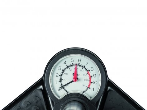 Pompa per bici con manometro