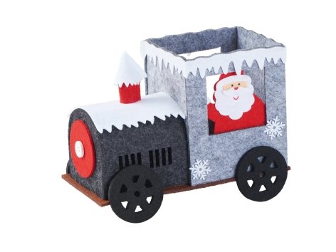 Cestino decorativo in feltro