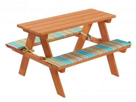 Tavolo con panche per bambini