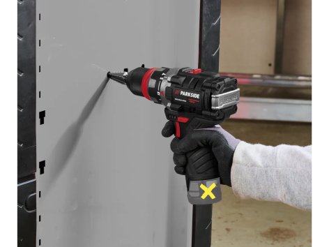 Trapano a percussione ricaricabile