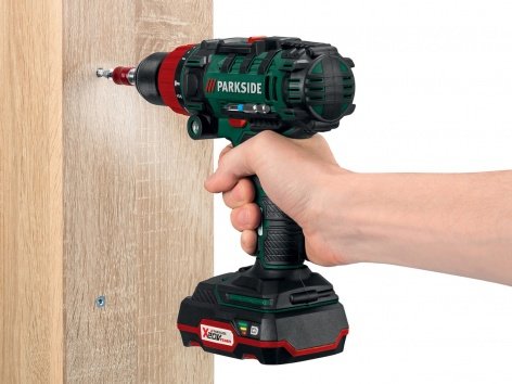 Trapano a percussione ricaricabile