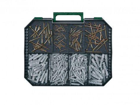 Set tasselli, viti e punte