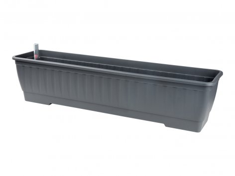 Vaso per fiori con sistema d'irrigazione controllata