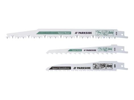 Lame per seghetto elettrico, 3 pezzi