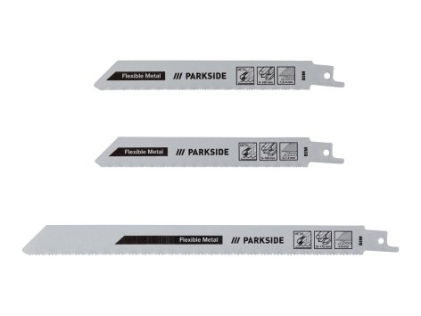Lame per seghetto elettrico, 3 pezzi
