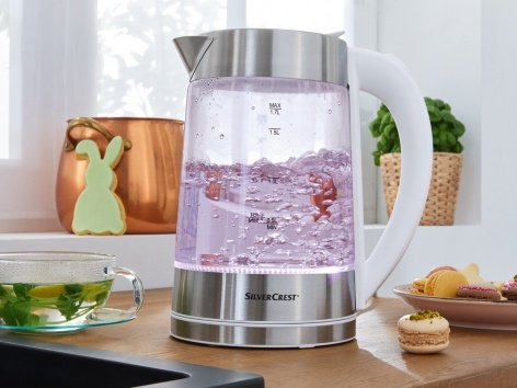 Bollitore elettrico in vetro