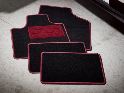 Set tappetini auto, 4 pezzi