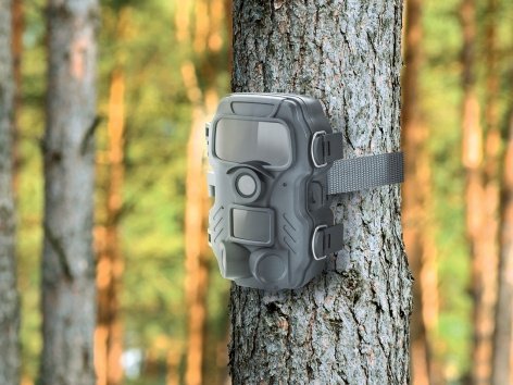 Telecamera da esterni con visione notturna e rilevazione di movimento