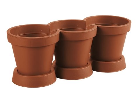 Vaso triplo per piante