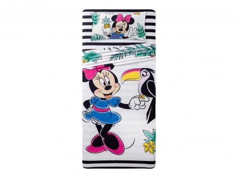 Completo lenzuola singole "Paw Patrol, Sam il pompiere, Minions, Minnie Mouse, Miraculous, Frozen, Barbie"