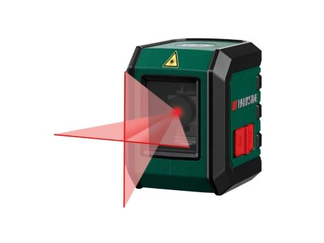 Livella laser a croce con morsetto