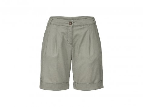 Shorts in lino da donna