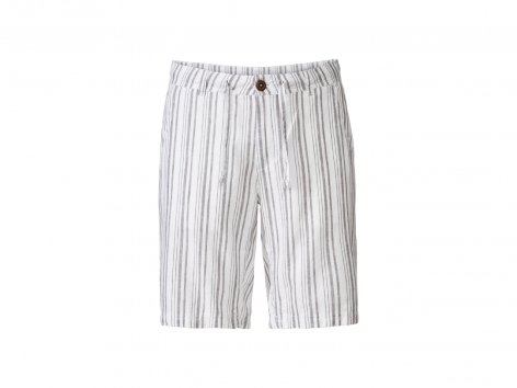 Bermuda in lino da uomo