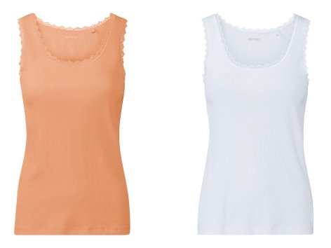 Canotta da donna con pizzo