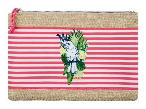 Astuccio portatrucchi e fascia per capelli