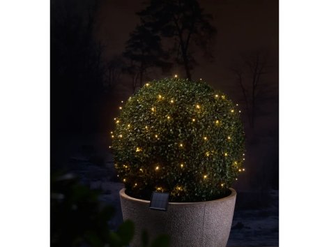 Catena luci decorative LED a energia solare