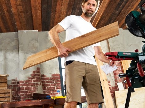 Pantaloni corti da lavoro per uomo