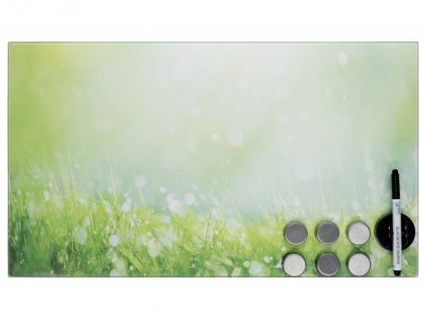 Lavagna magnetica in vetro