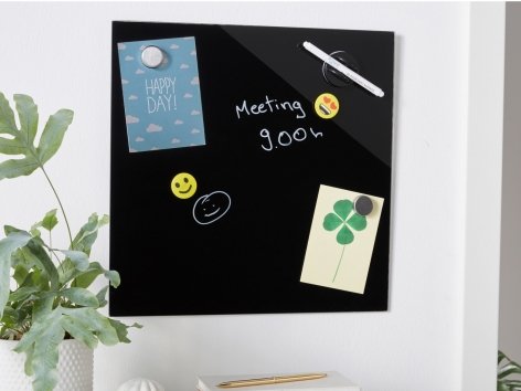 Lavagna magnetica in vetro