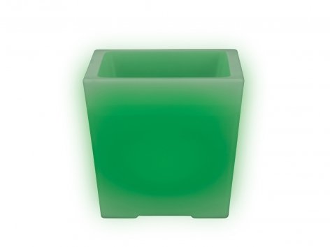 Vaso luminoso a energia solare