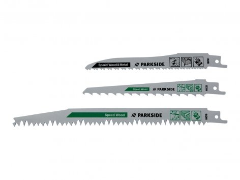 Set lame per seghetto ricaricabile