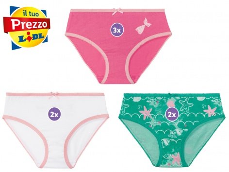 Slip da bambina o culottes