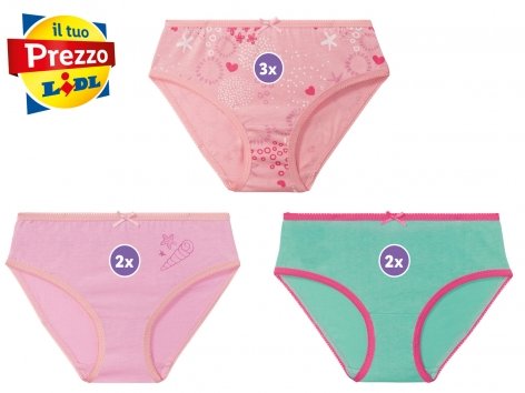 Slip da bambina o culottes