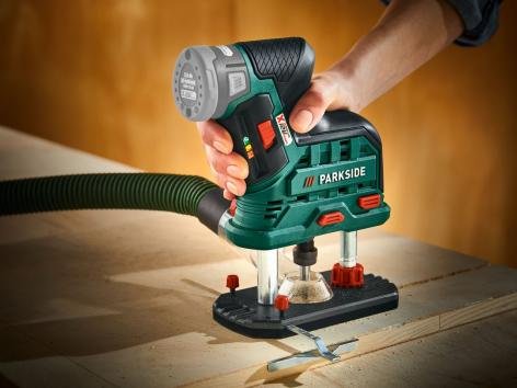 Fresatrice verticale ricaricabile