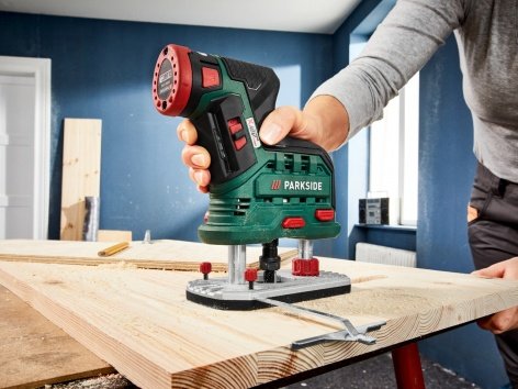 Fresatrice verticale ricaricabile