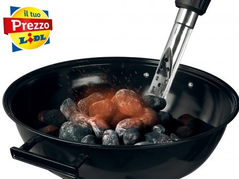 Pistola termica a braccio lungo o bruciatore diserbante