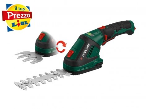 Cesoia ricaricabile per erba e cespugli