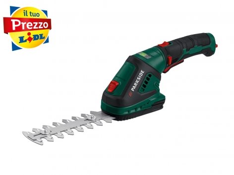 Cesoia ricaricabile per erba e cespugli