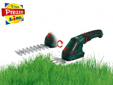 Cesoia ricaricabile per erba e cespugli